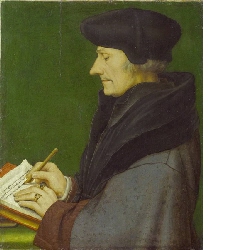 Bildnis des schreibenden Erasmus von Rotterdam