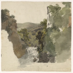 Wasserfälle des Aniene bei Tivoli