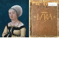 Bildnis der Gattin von Marx Fischer im Alter von 34 Jahren (Vorderseite); goldene Zierschrift " * M[A]R[I]A * " (Rückseite)