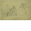 Maler Birmann und seine Frau / Eberjagd