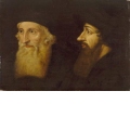Doppelbildnis des John Wyclif und des Johannes Oekolampad